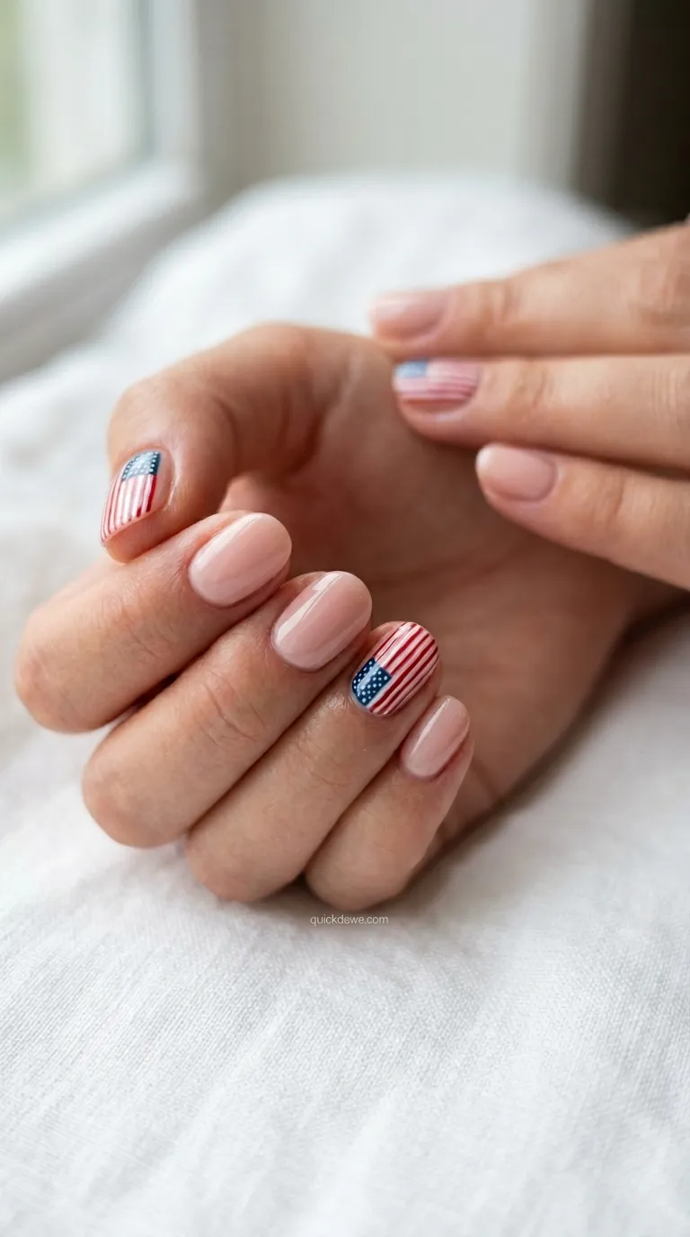Tiny American Flags