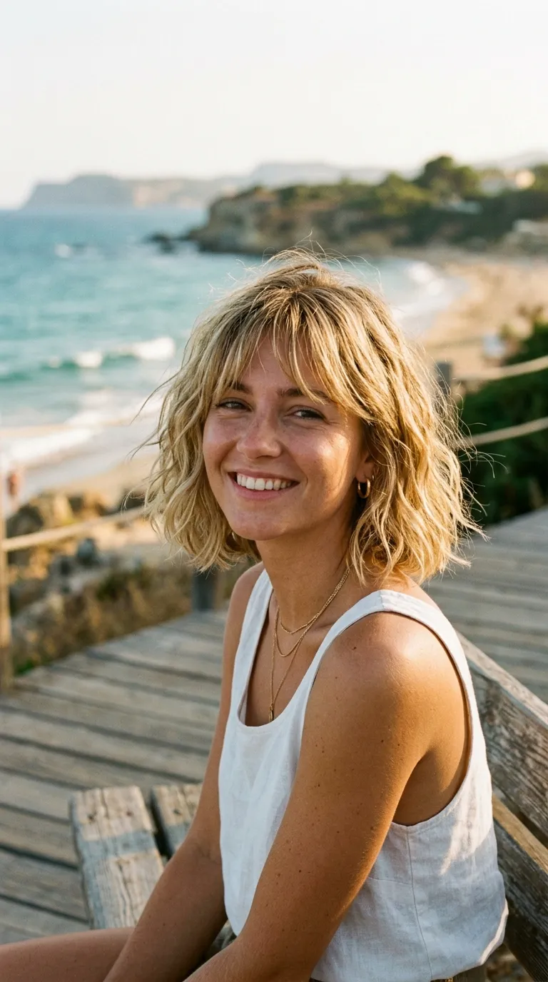 Tousled Beach Waves