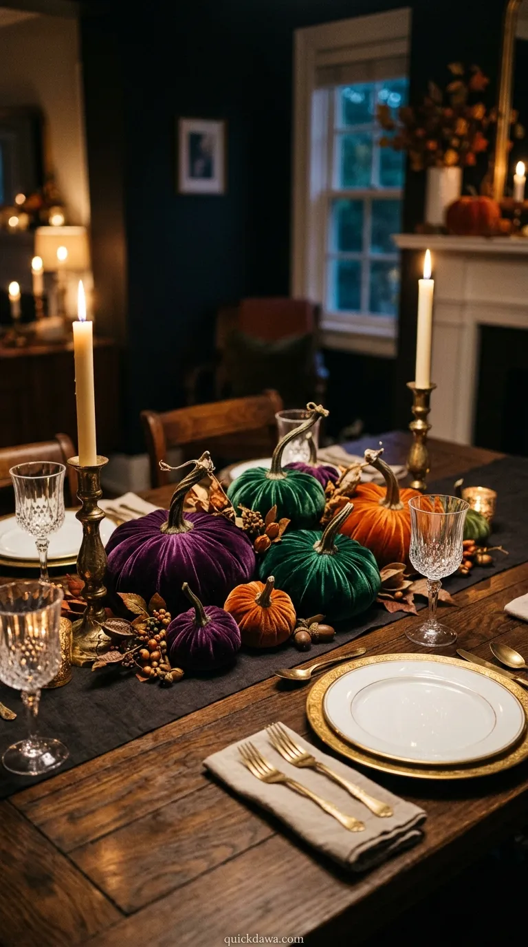 Velvet Pumpkin Jewel Tone Collection