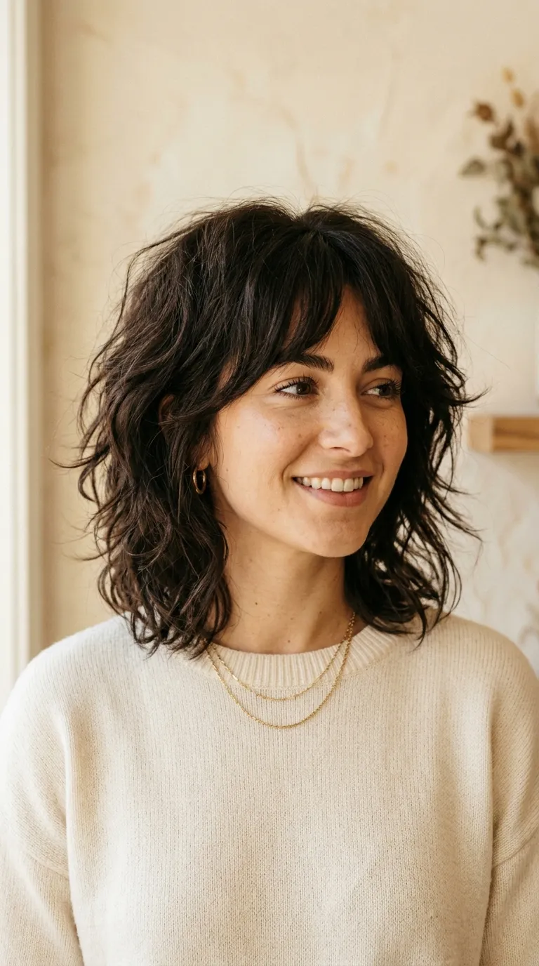 Voluminous Shag Bob