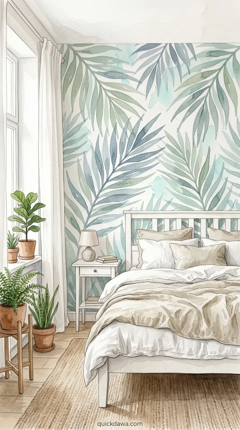 Watercolor Botanical Leaves