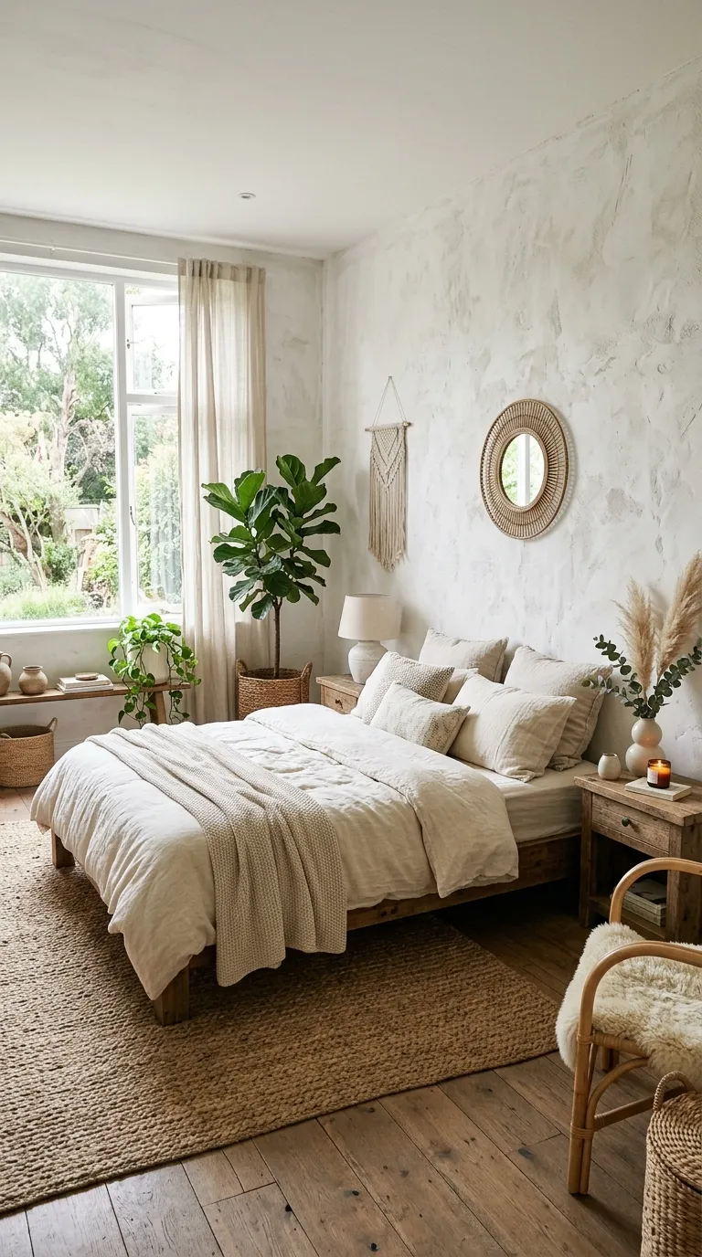 Whitewashed or Limewashed Walls