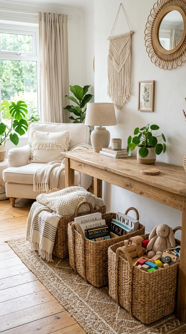 Wicker Storage Baskets