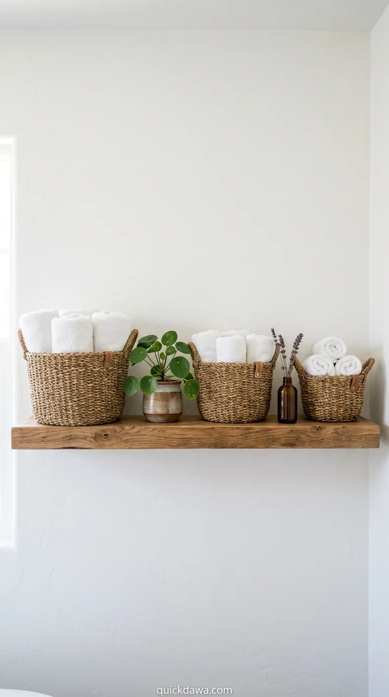 Woven Basket Storage