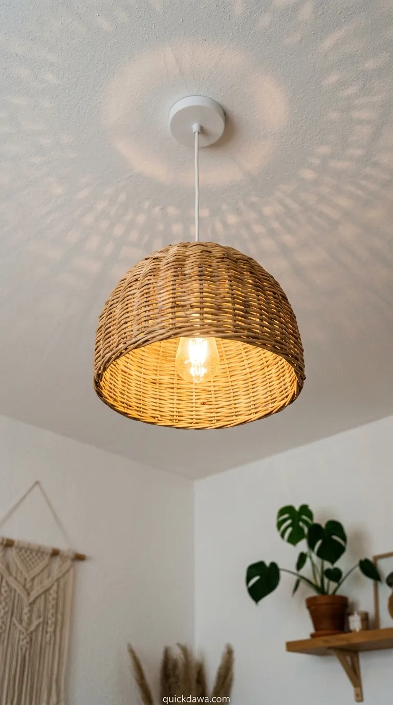 Woven Pendant Shade
