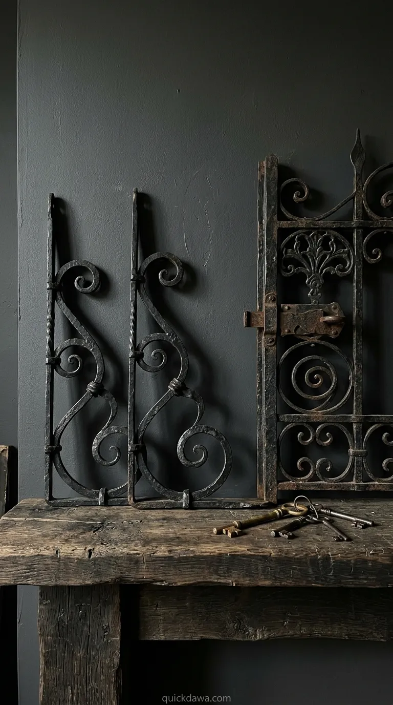 Wrought Iron Accents