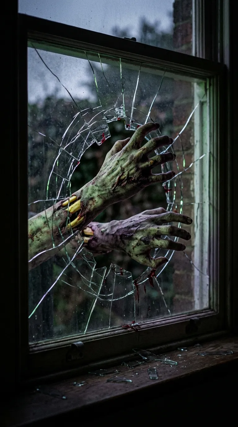 Zombie Hand Break-Through