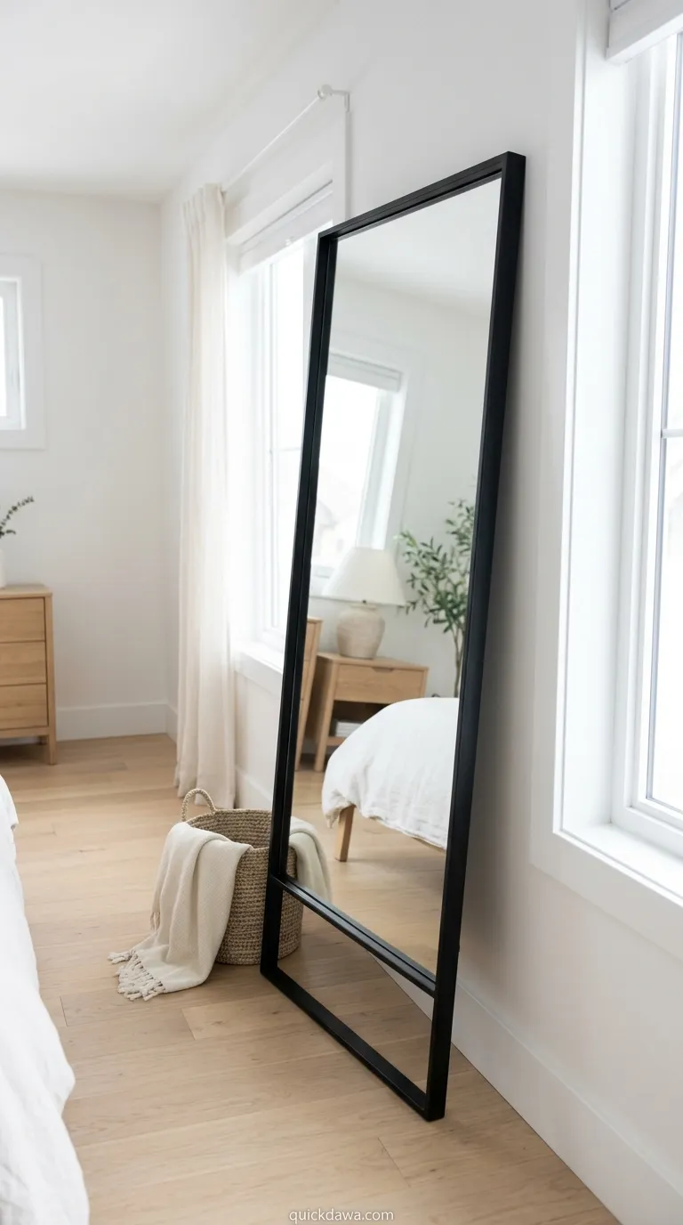 Black Framed Mirror