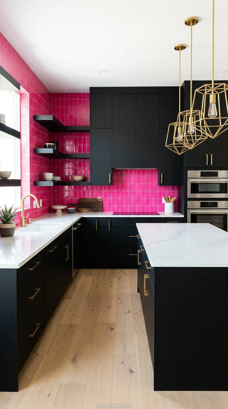 Black and Bright Contrast