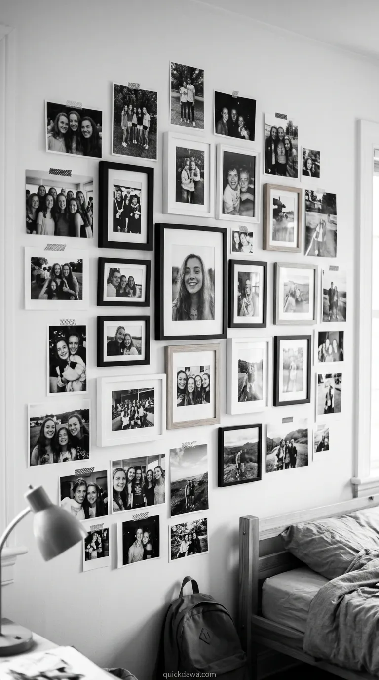 Black and White Photo Collage