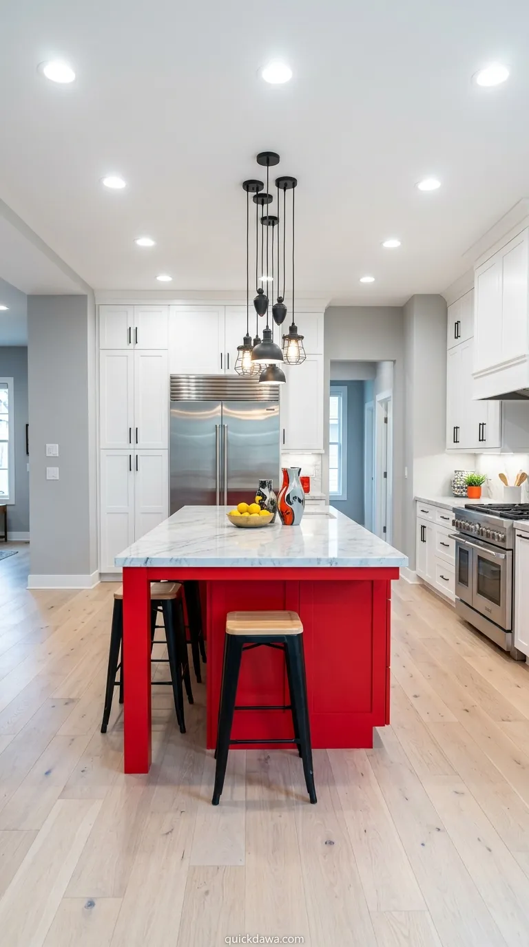 Bold Red Statement Pieces