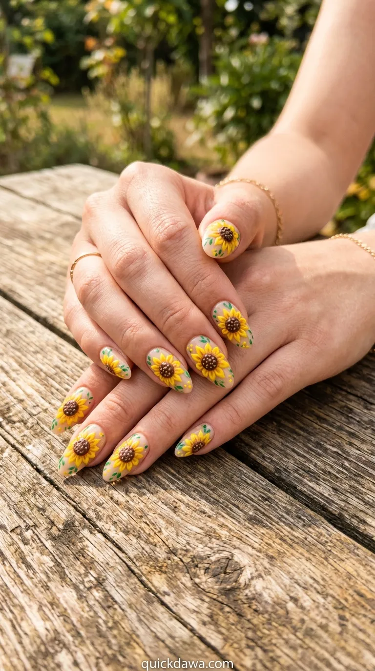 Bold Sunflower Statement