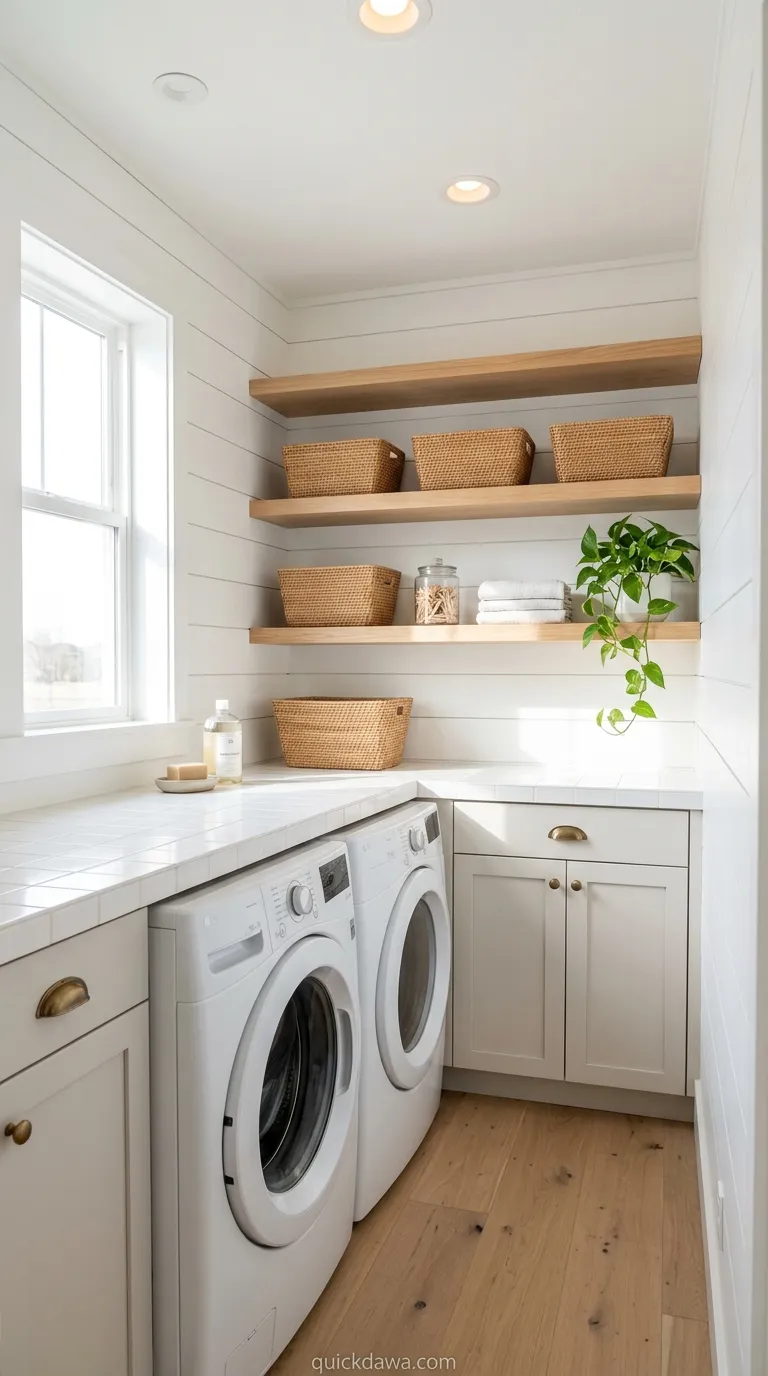 Bright White Shiplap Sanctuary