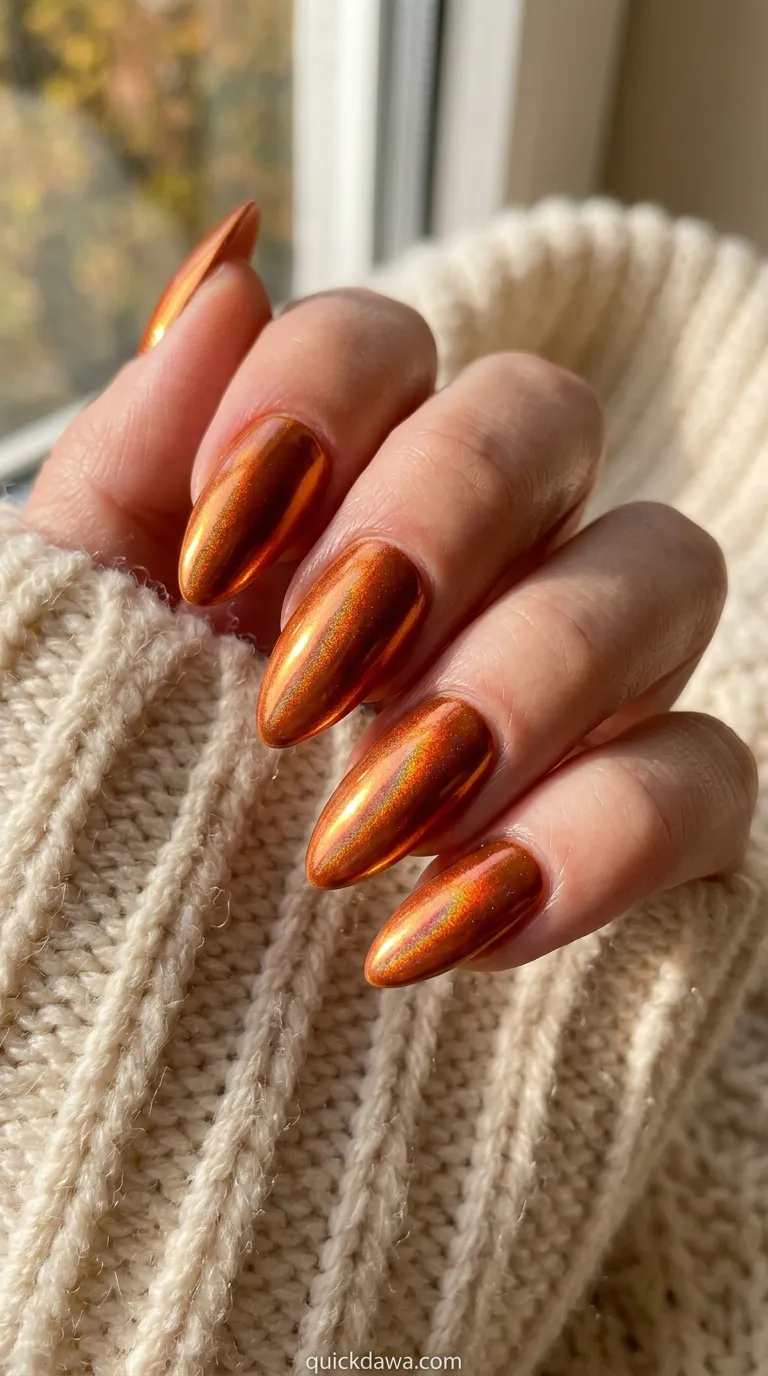 Burnt Sienna Ombre