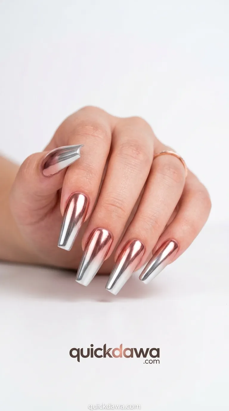 Chrome Ombré Fade