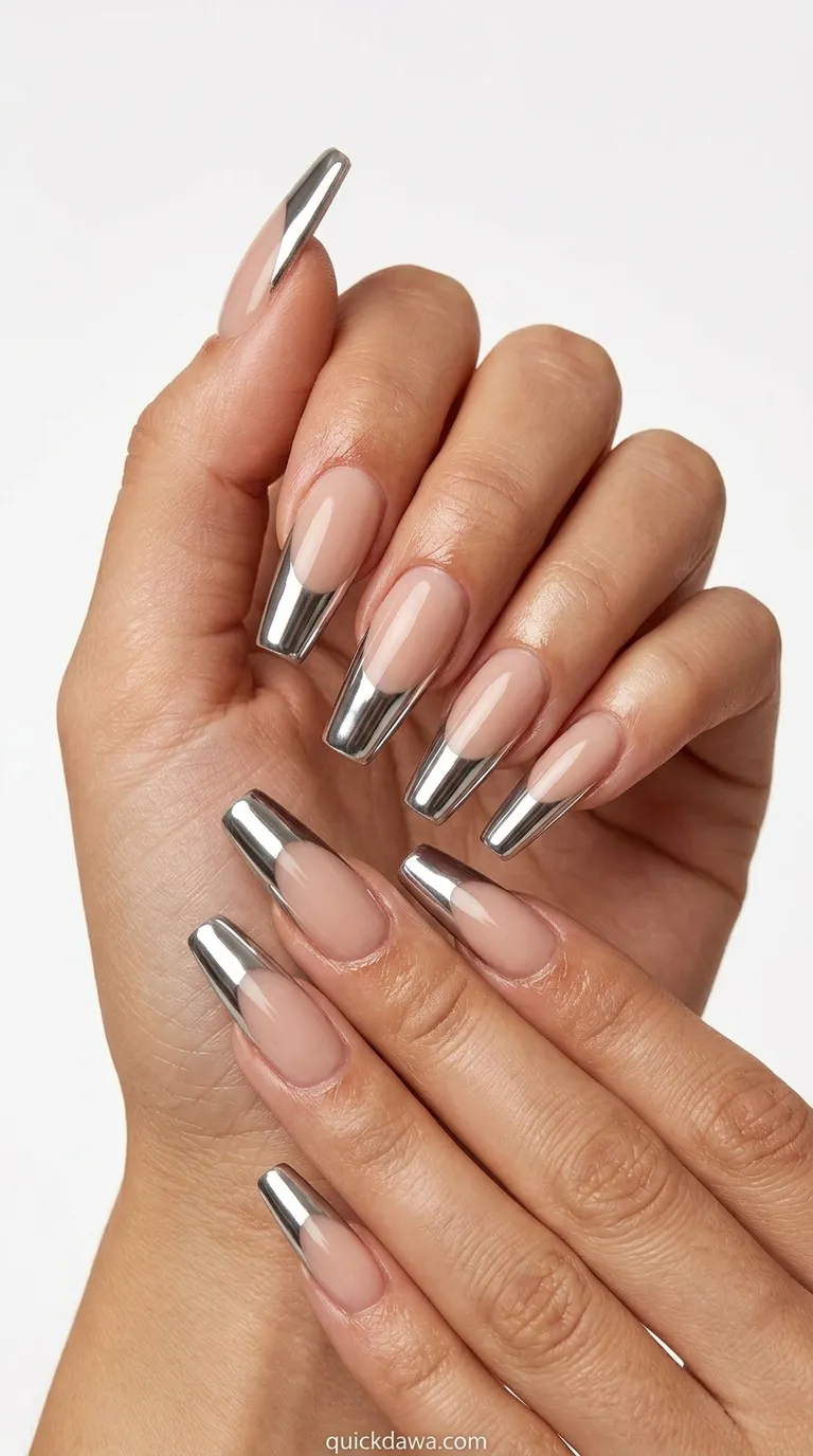Chrome Silver Tips
