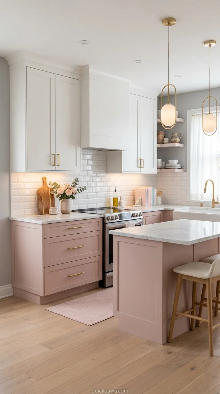 Coral and Blush Softness