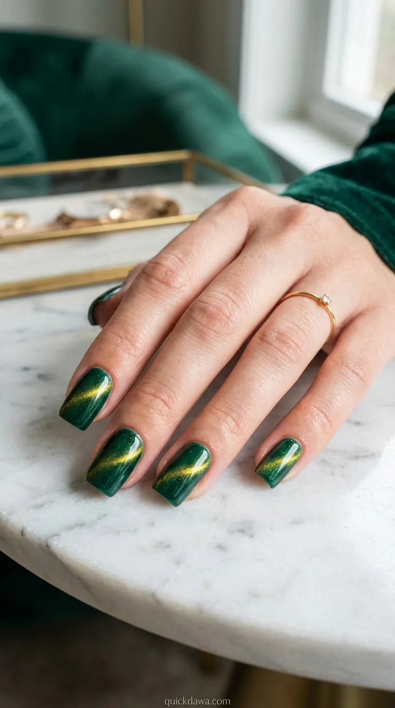 Emerald Green Shimmer