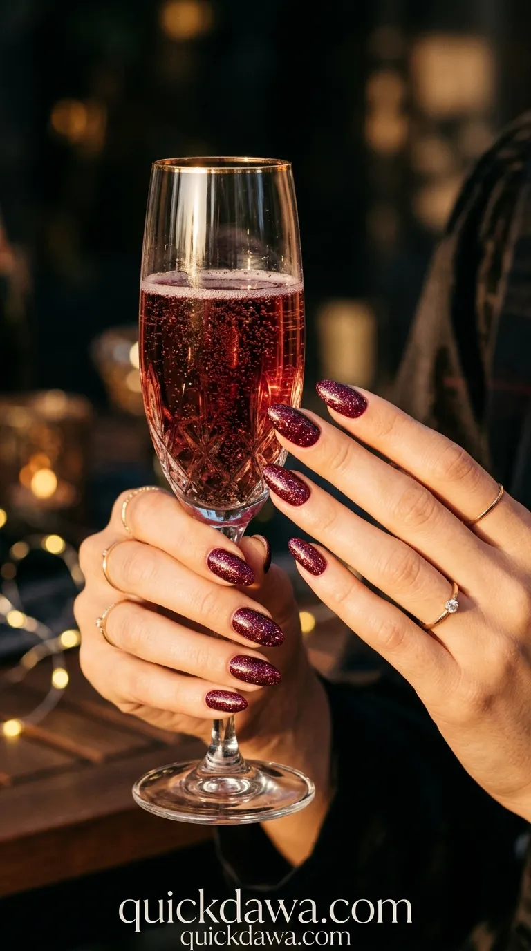 Glitter Wine Shimmer