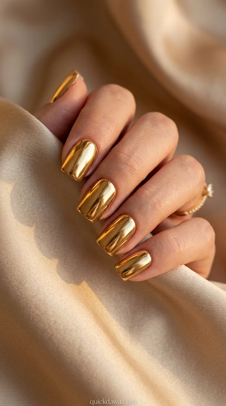 Gold Mirror Finish