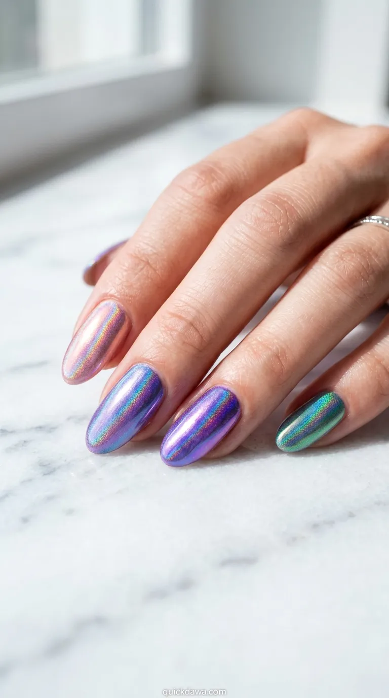 Holographic Rainbow Shift