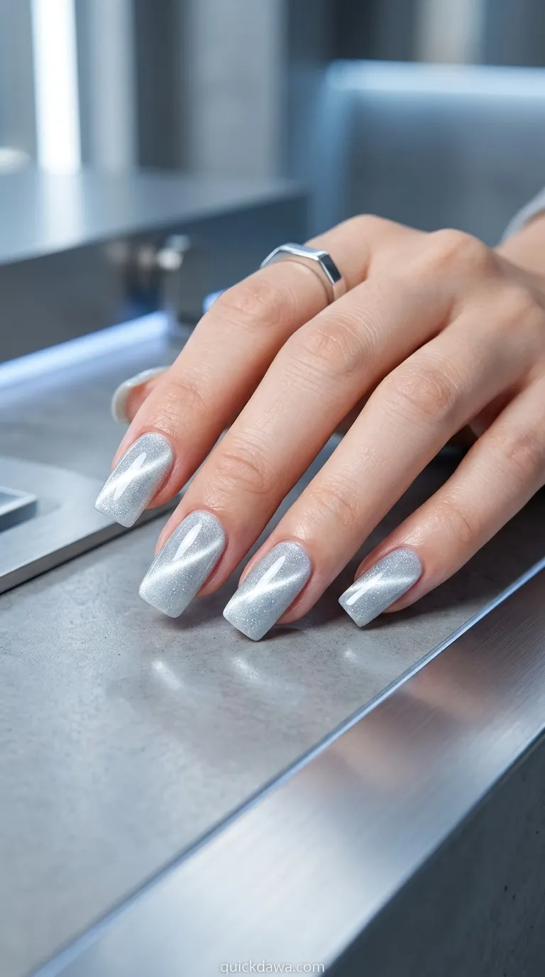 Icy Silver Frost