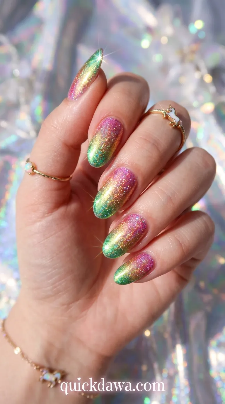 Iridescent Shimmer Layers