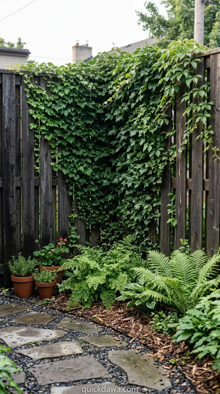 Ivy Fence Screen