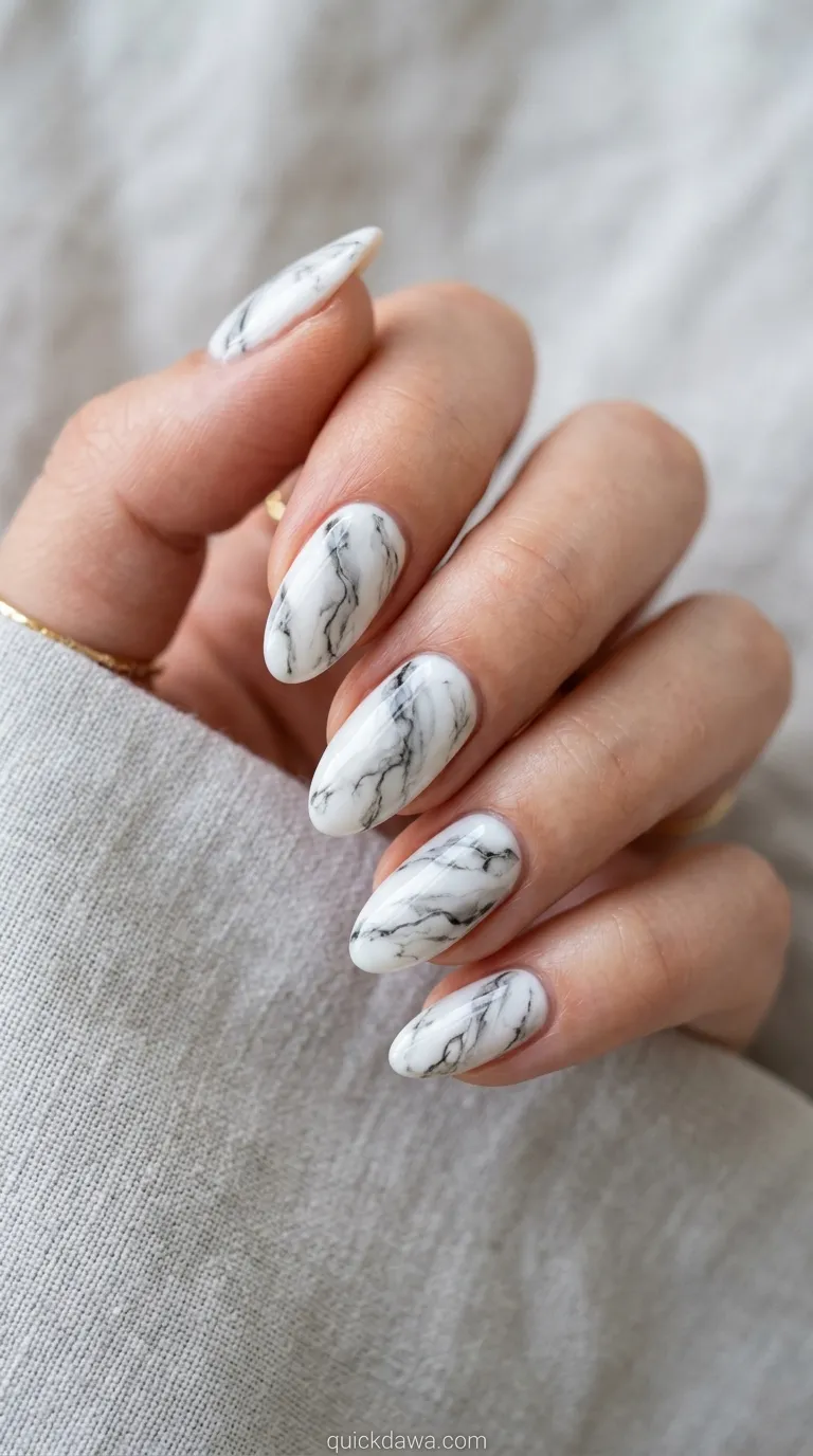 Marble Effect Swirls