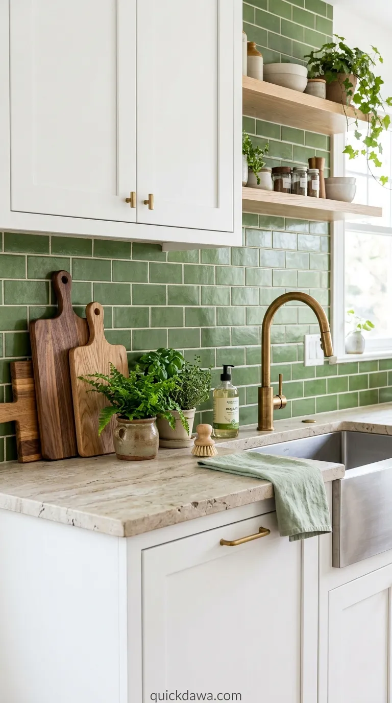 Moss Green and Limestone
