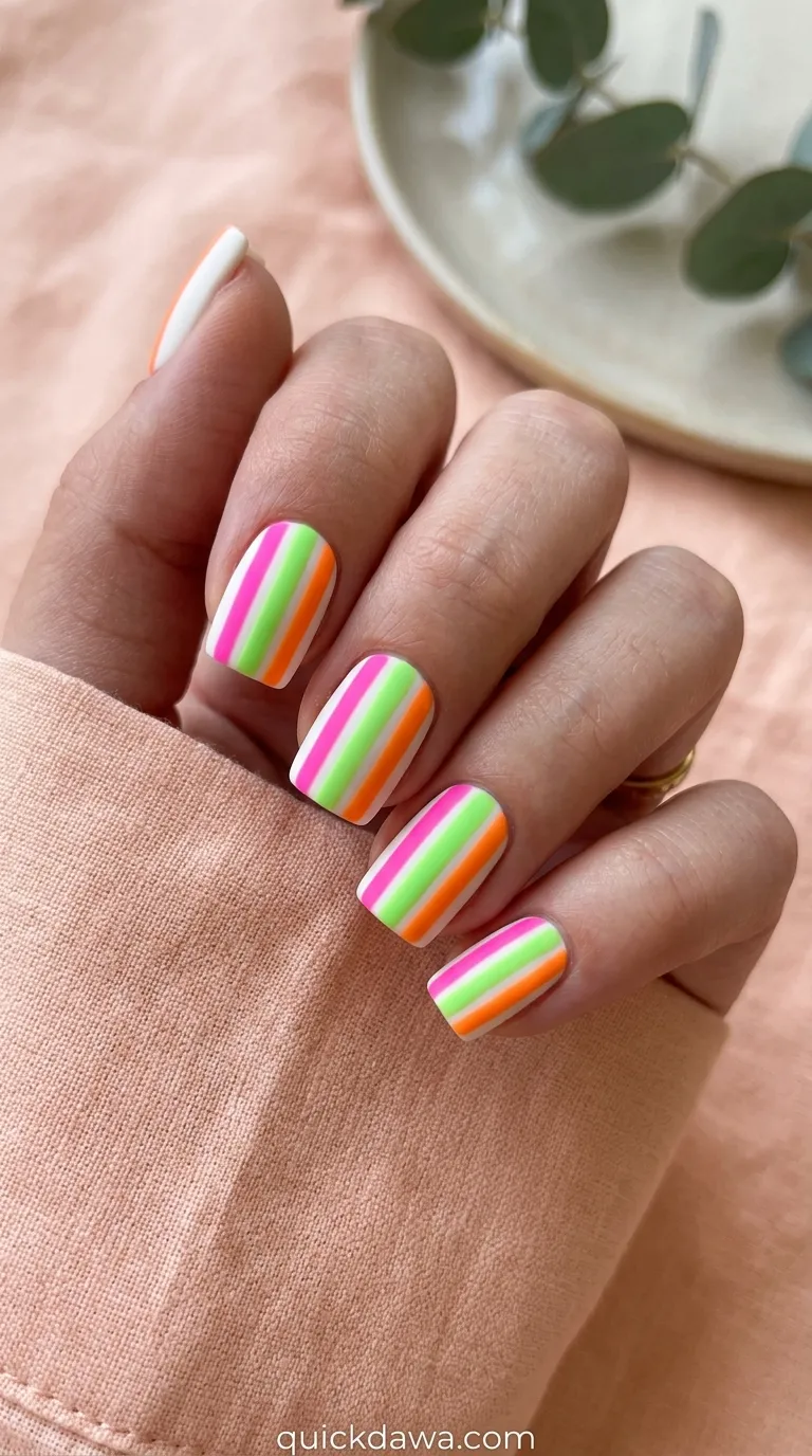 Neon Stripe Accents