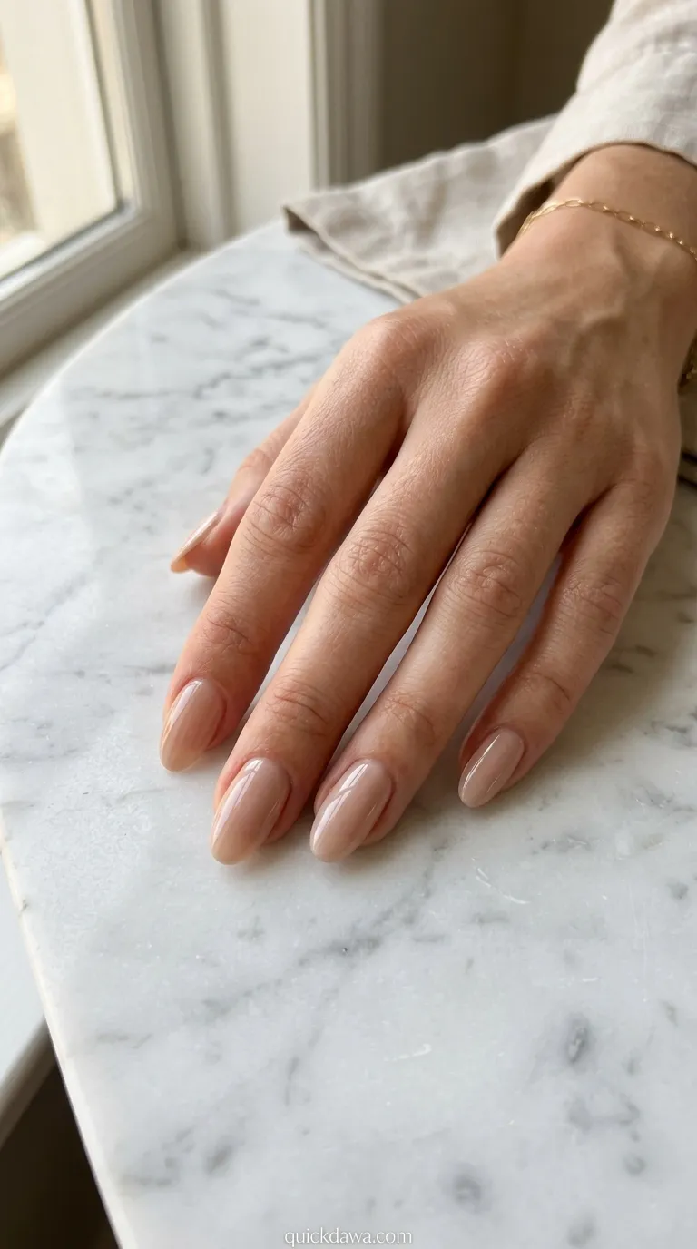 Nude Glossy Finish
