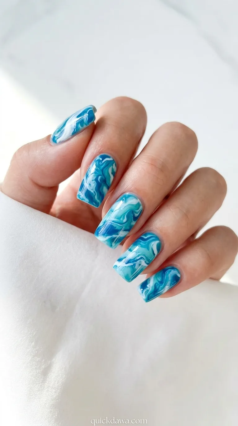 Ocean Blue Marble