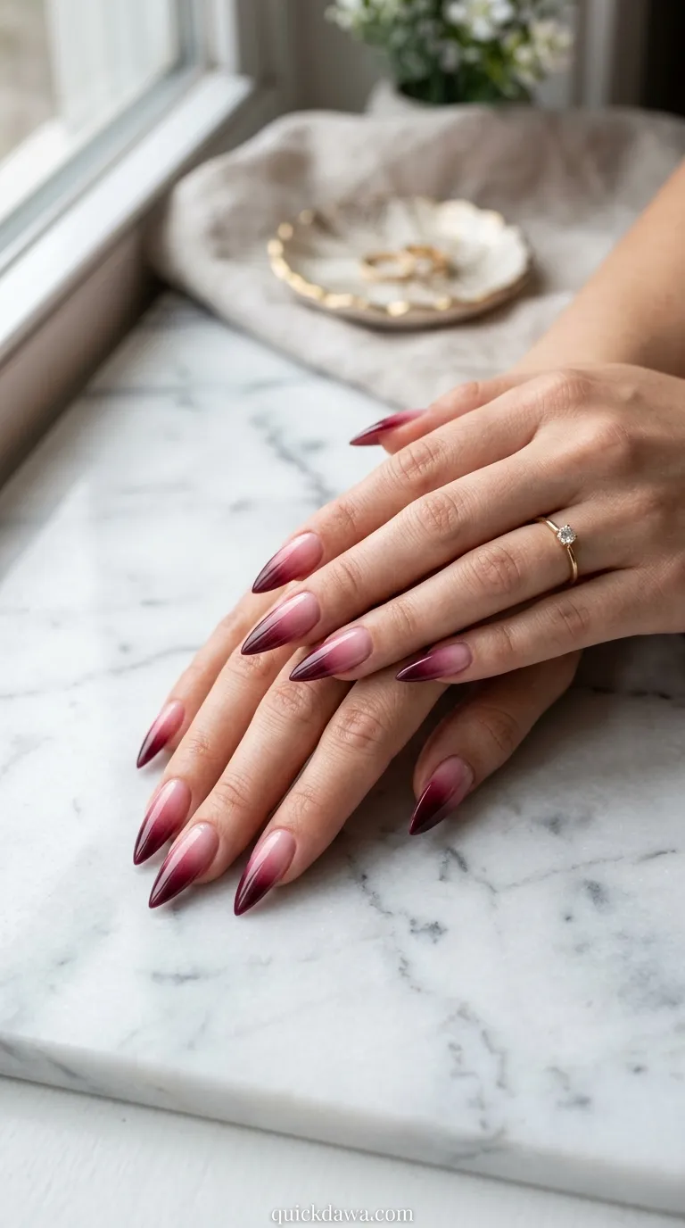 Ombre Wine Gradient