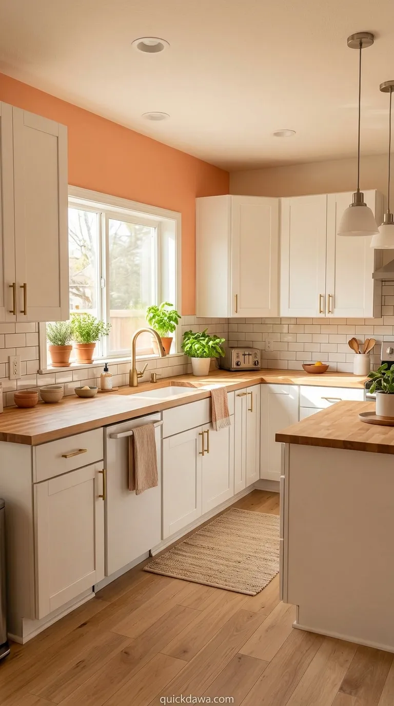 Peachy Orange Warmth