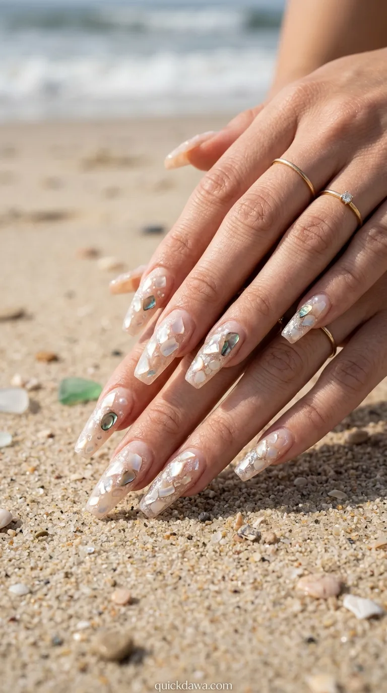 Pearlescent Shell Accents