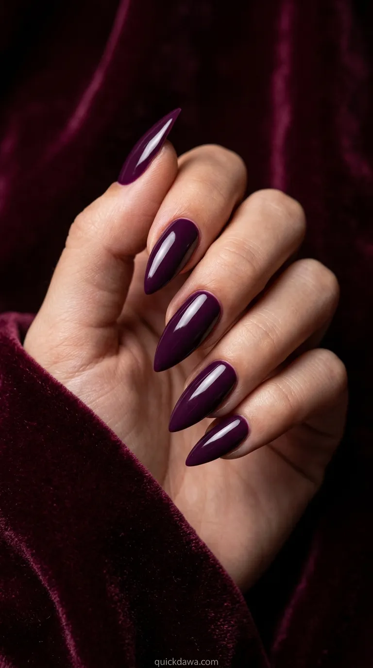 Plum Wine Stiletto