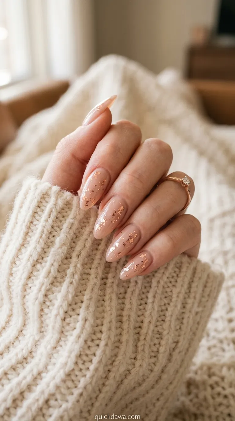 Rose Gold Foil Accents