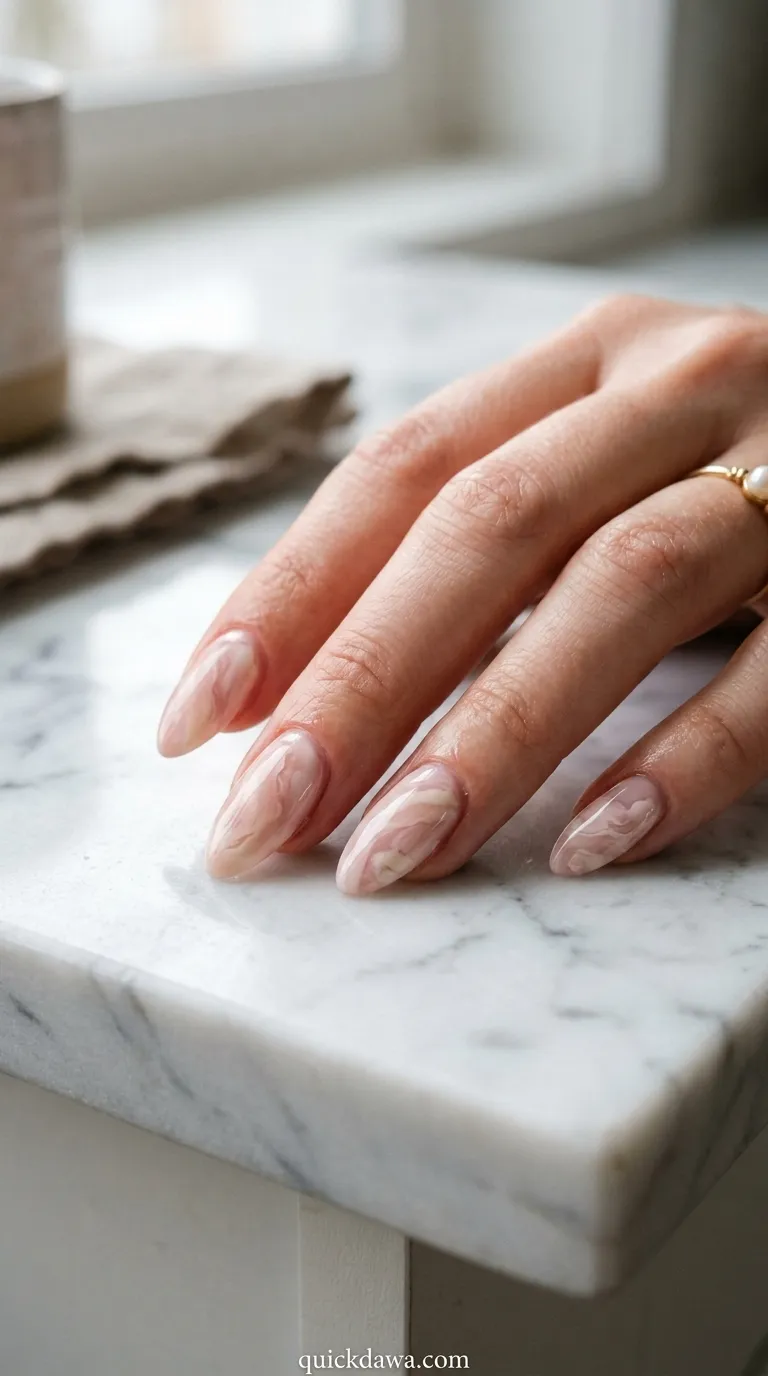 Soft Pastel Marble