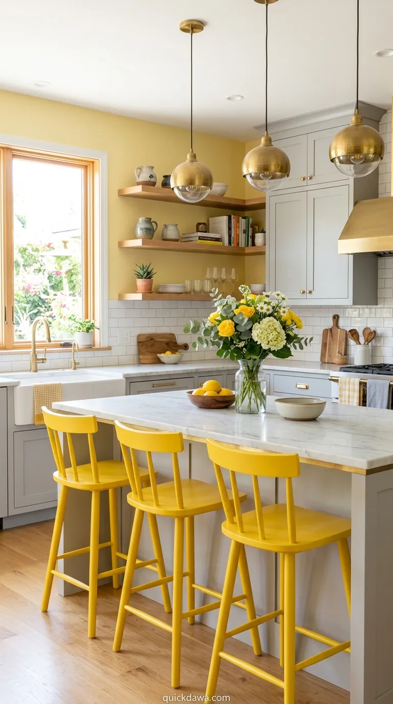 Sunny Yellow Accents