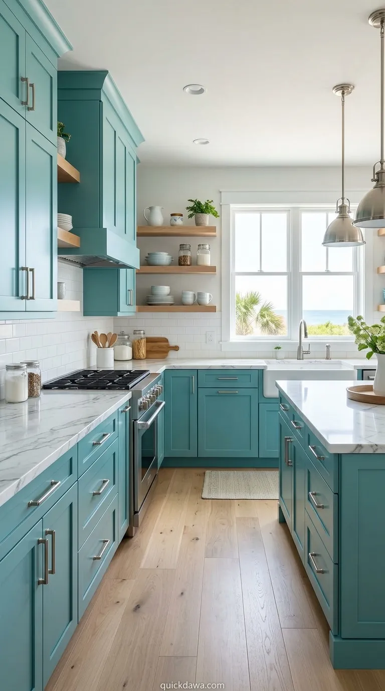 Teal and Turquoise Freshness
