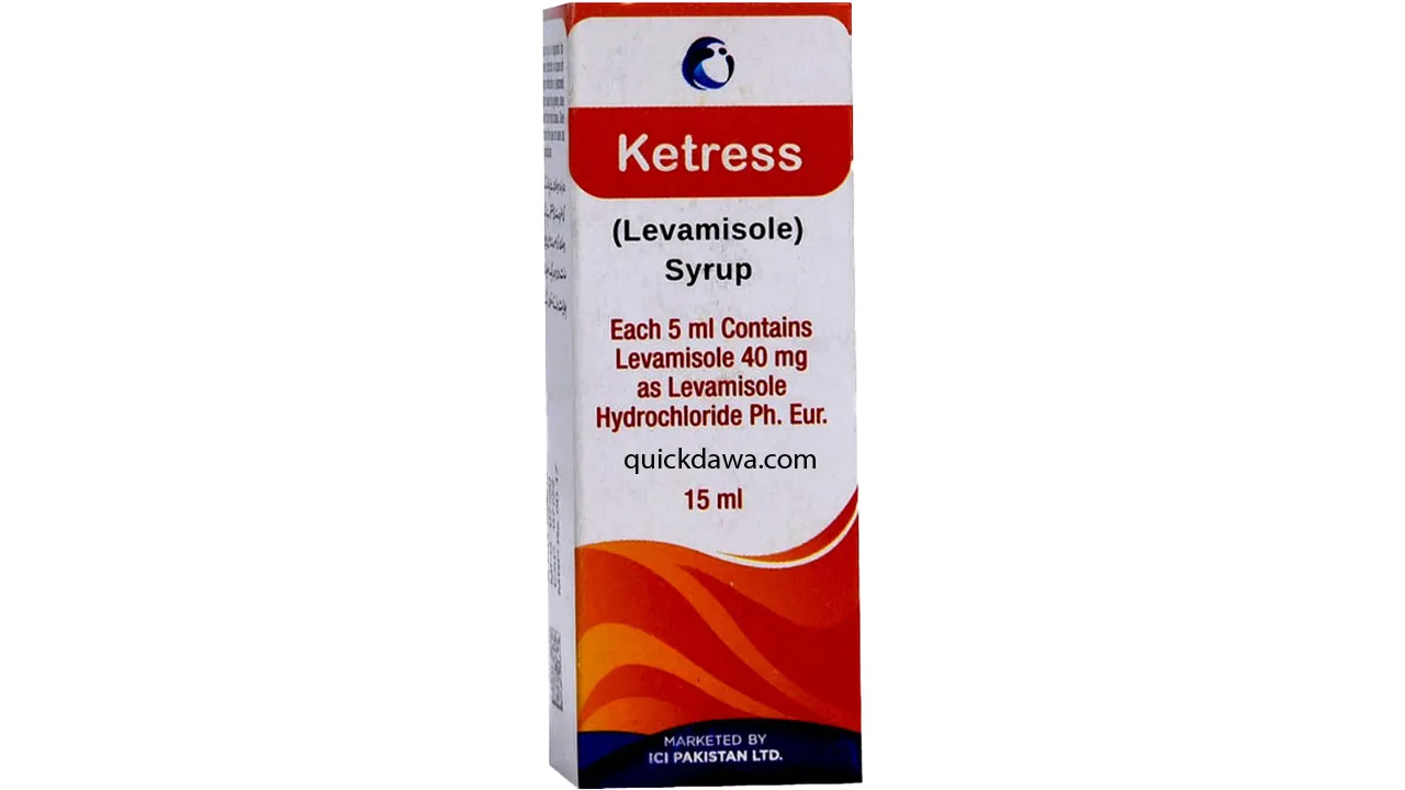 Ketress Syrup 15ml- Uses, Side Effects, and Price