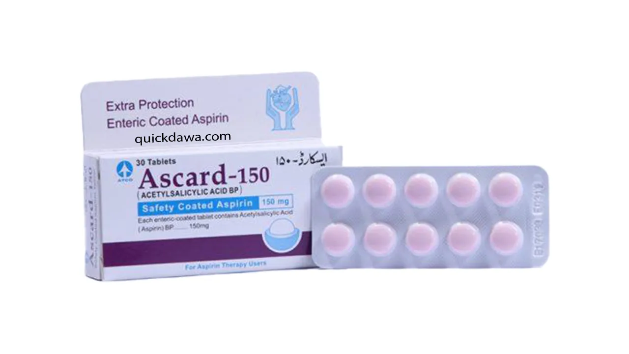 Ascard Tablet 150mg– Uses, Side Effects and Price