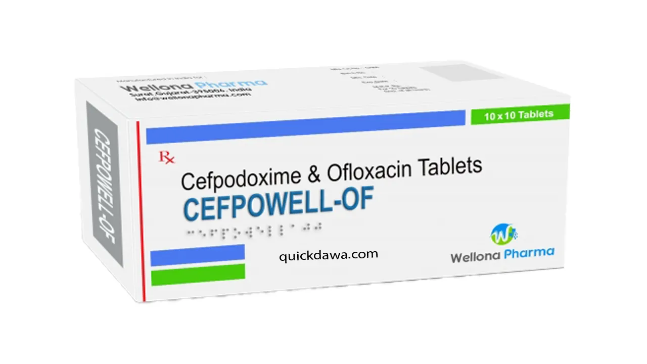 Cefpodoxime and Ofloxacin Tablets Uses, Side Effects and Price