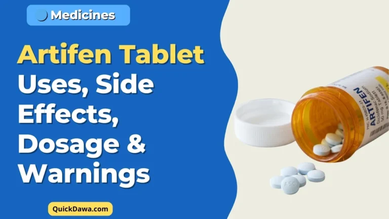 Artifen Tablet Uses, Side Effects, Dosage & Warnings - Complete Guide