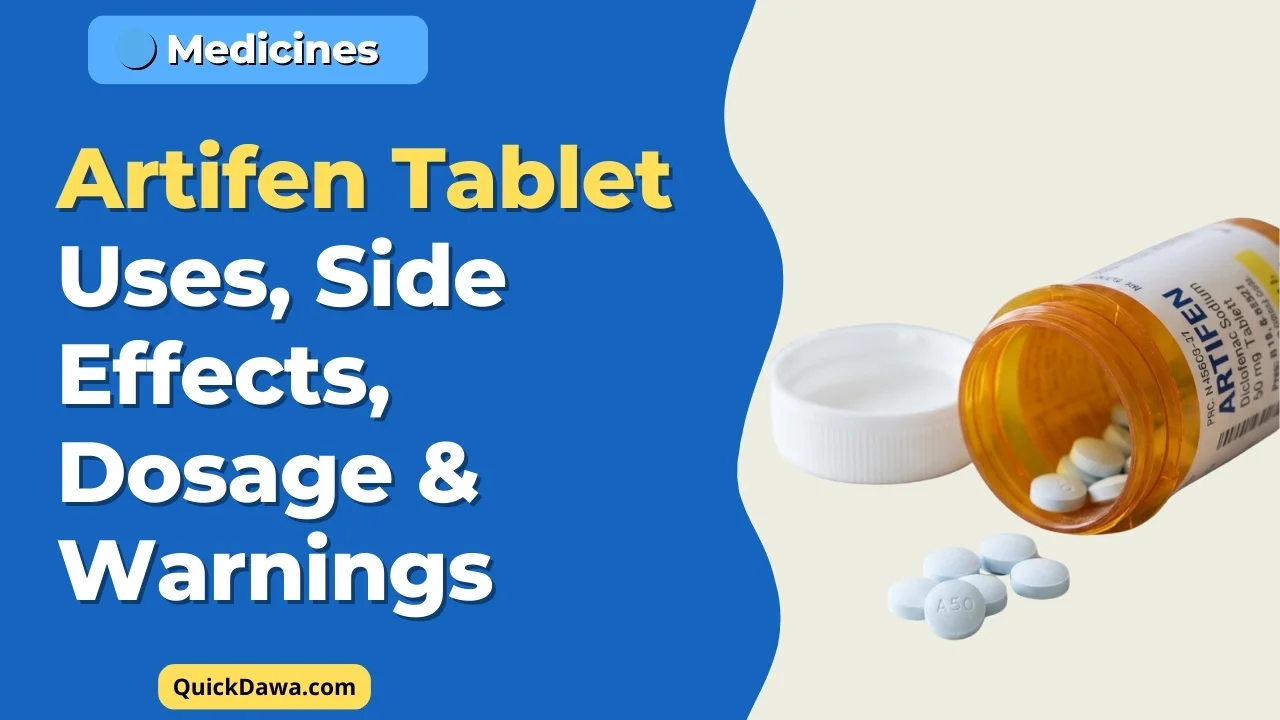 Artifen Tablet Uses, Side Effects, Dosage & Warnings - Complete Guide