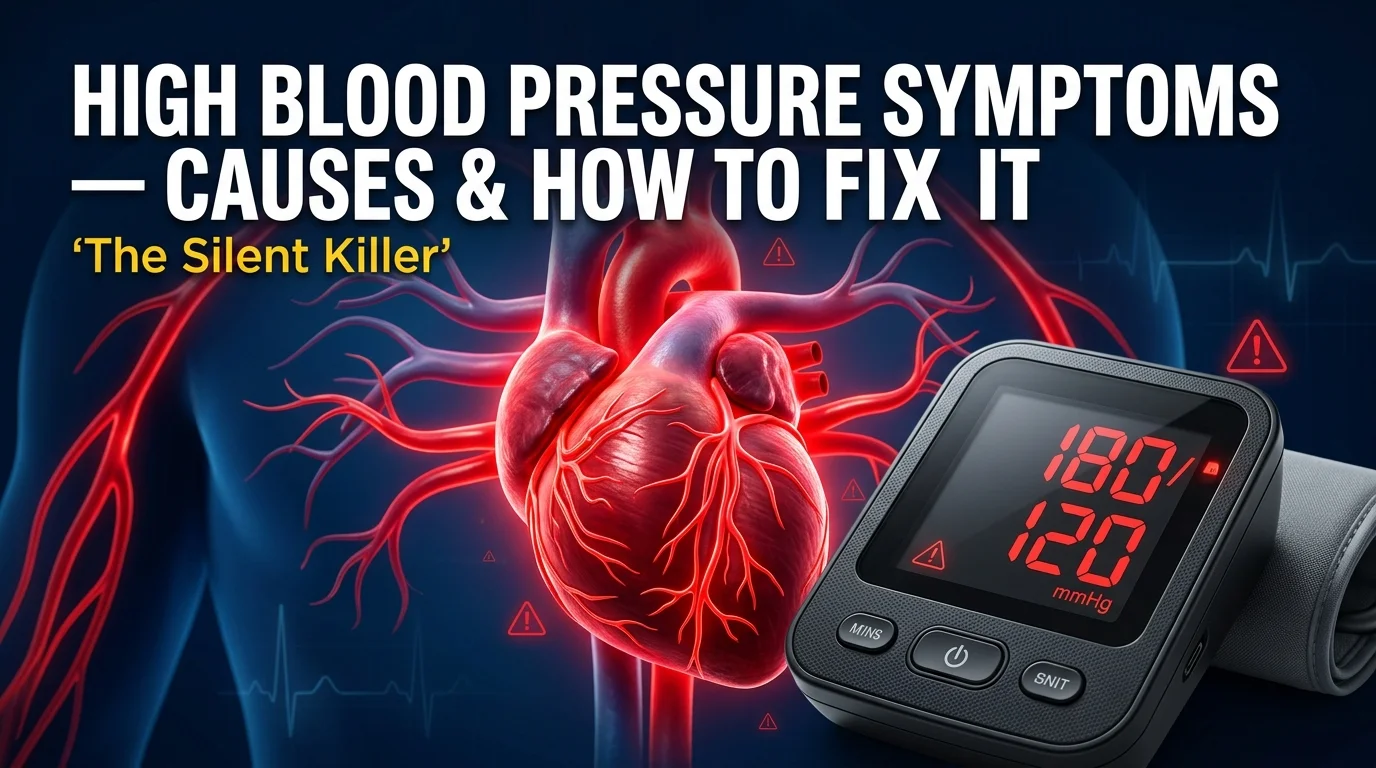 High Blood Pressure Symptoms