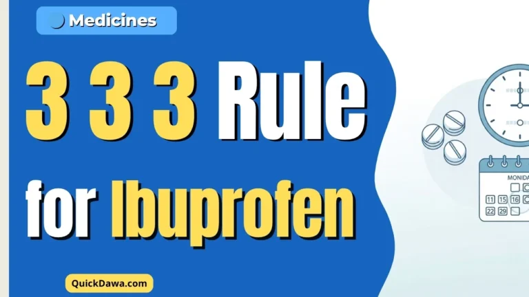3 3 3 Rule for Ibuprofen