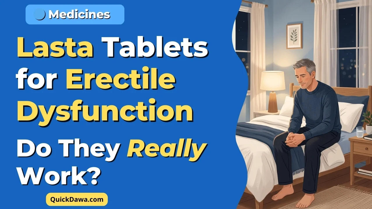 Lasta Tablets for Erectile Dysfunction