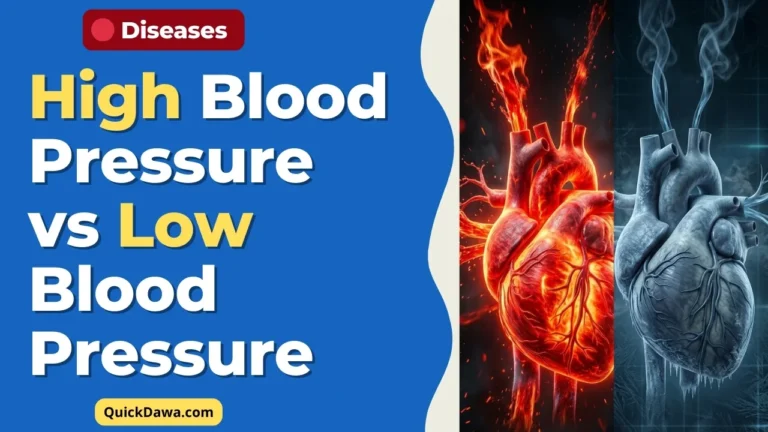 High Blood Pressure vs Low Blood Pressure